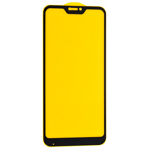 Защитное стекло на Xiaomi Redmi 6 Pro/Mi A2 Lite, 9D, черный, X-CASE
