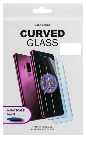 Защитное стекло на Samsung G925F, Galaxy S6 Edge/S6 Edge Plus, 3D ультрафиолет, прозрачное, X-CASE