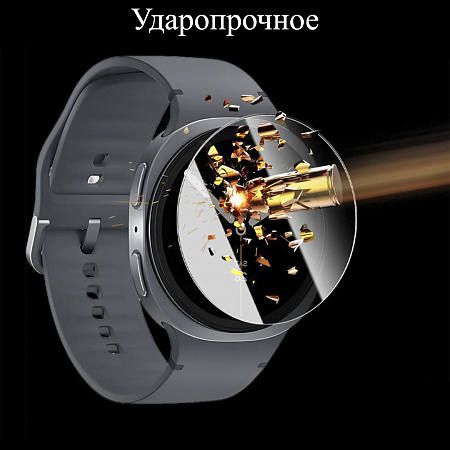 Защитное стекло на Часы Samsung Galaxy Watch 8 Wi-Fi, 40 mm, прозрачное
