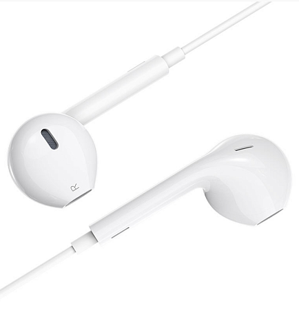 Проводные наушники M80 Type-C  Original series earphones, HOCO, белые