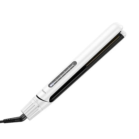 Выпрямитель для волос двойного назначения (выпрямление и завивка), HP41, HOCO, белый