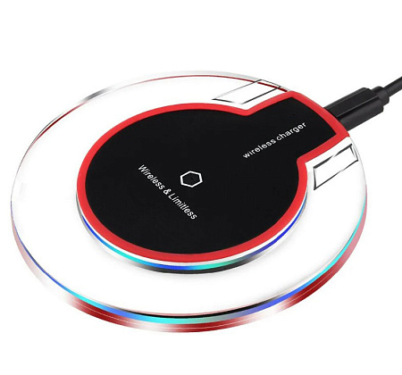 Беспроводное зарядное устройство, Wireless charger, черный