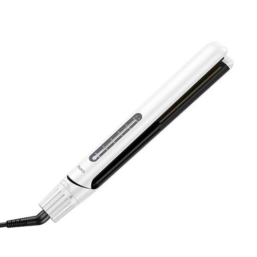 Выпрямитель для волос двойного назначения (выпрямление и завивка), HP41, HOCO, белый