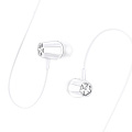 Проводные наушники M88, Graceful universal earphones with mic, HOCO, вакуумные с микрофоном, белые