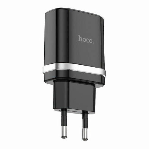 Сетевое зарядное устройство, 1 USB 3.0A (C12Q), HOCO, черный