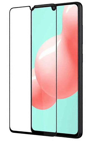Защитное стекло на Samsung Galaxy A22 (5G)/A32 (5G), 9D, черный, X-CASE