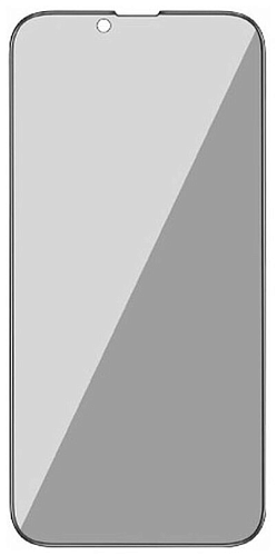 Защитное стекло на iPhone 13 mini (5.4) A25, HOCO, Full-screen anti-drop and privacy-proof tempered film, черное