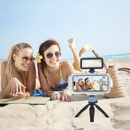 Чехол для дайвинга для IPhone 16 Pro, 40 м погружение, вакуумный, PULUZ