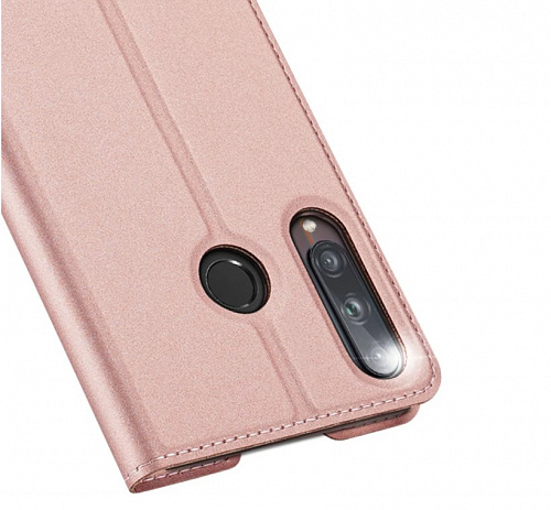 Чехол-книжка для Huawei P40 Lite E/ Honor 9C/Y7p, DU DU, боковой, розовый