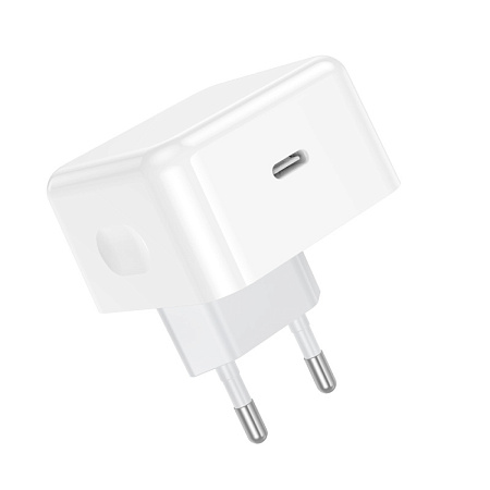 Сетевое зарядное устройство, 1 PD 40W (C161A), HOCO, цвет белый