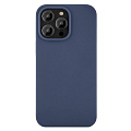 Чехол-накладка для iPhone 14 Pro Max, Silicon Case, без лого, темно-синий