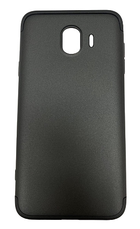 Чехол-накладка для Samsung Galaxy J4 (2018), J400F, из 3х частей, черный