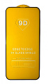 Защитное стекло на iPhone 13/13 Pro/14/16e (6.1), 9D, черное, X-CASE