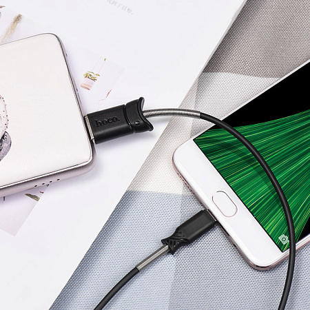 USB Кабель Micro, HOCO, X24, черный
