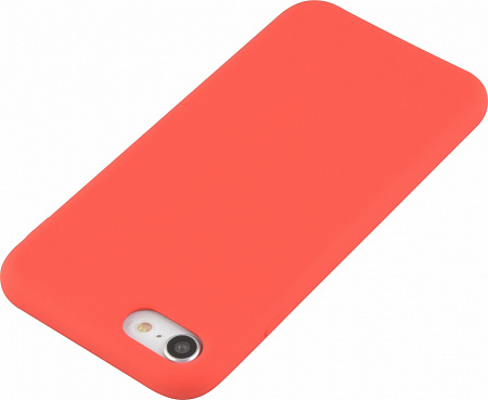 Чехол-накладка для iPhone 7/8/SE (2020), Silicon Case, красный