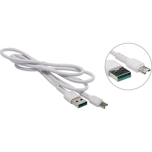 USB Кабель Micro, HOCO, X33, 4A Surge flash charging, белый