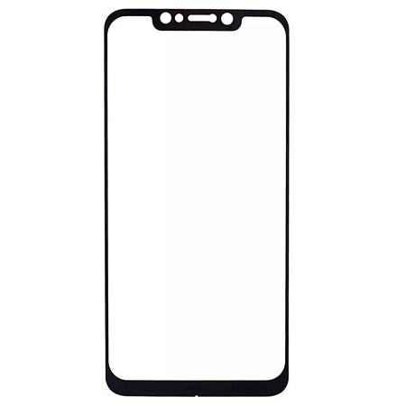 Защитное стекло на Xiaomi Pocophone F1, 9D, черный, X-CASE