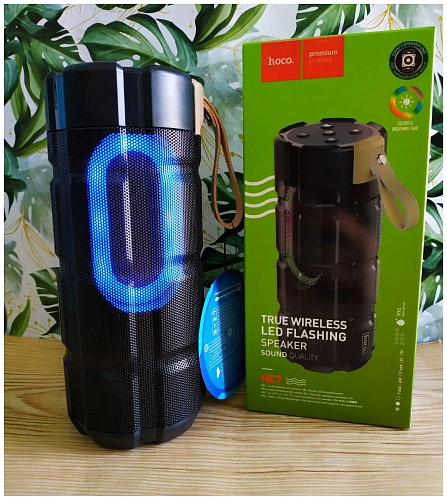 Колонка HC7 Pleasant sports BT speaker, HOCO, черная