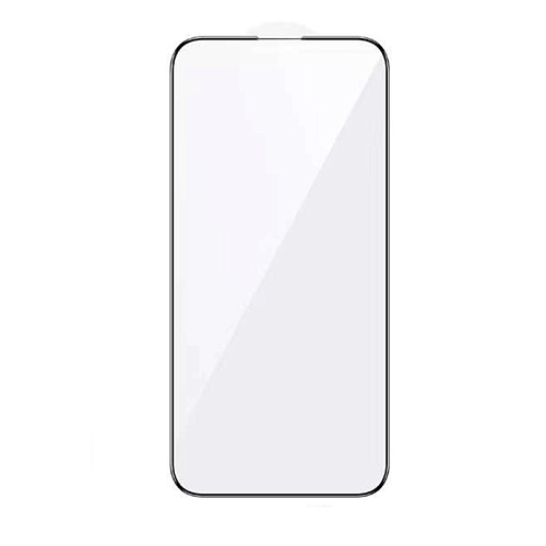 Защитное стекло для iPhone 15 Pro Max, G5, HOCO, Full screen silk screen HD tempered glass, черное