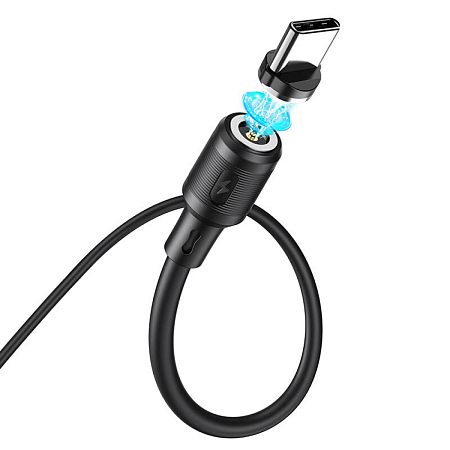 USB Кабель Type-C, HOCO, X52 Magnetic, черный