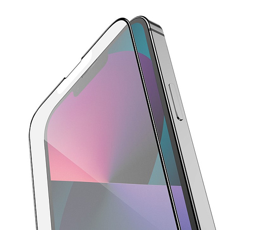 Защитное стекло на iPhone 13 mini (5.4) A28, HOCO, Full screen matte super clear anti-fingerprint, черное