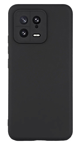Чехол силиконовый для Xiaomi 13, с защитой камеры, X-CASE, черный