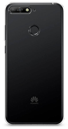 Чехол силиконовый для Honor 7A Pro/Y6(2018)/Y6 Prime(2018)/Enjoy 8E/7C, прозрачный