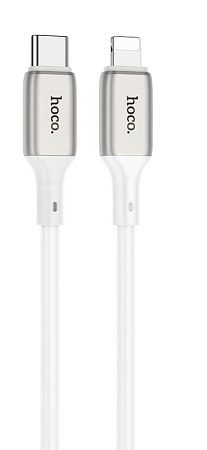 Кабель Lightning to Type-C (PD), HOCO, X66, 1м, белый