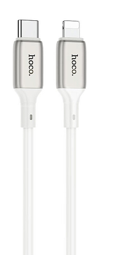 Кабель Lightning to Type-C (PD), HOCO, X66, 1м, белый