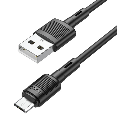 USB Кабель Micro, HOCO, X83, 1м, черный