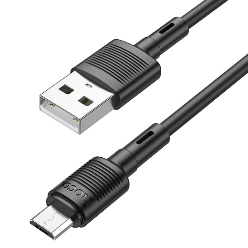 USB Кабель Micro, HOCO, X83, 1м, черный