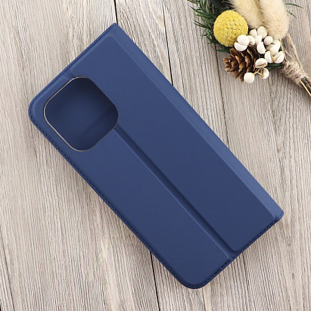 Чехол-книжка для Huawei Honor X6A, X-CASE, боковой, синий