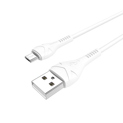 USB Кабель Micro, HOCO, X37, 0.25м, белый