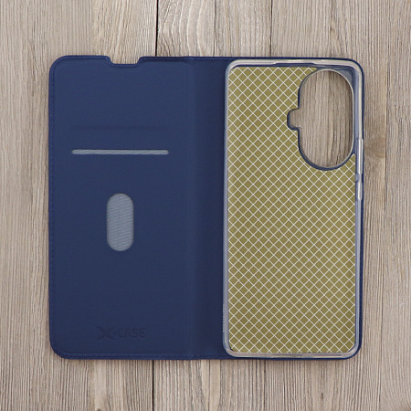 Чехол-книжка для Huawei NOVA 11 PRO 4G/NOVA 11 Ultra 4G, X-CASE, боковой, синий