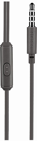 Проводные наушники M14 Universal Earphone, вакуумные с микрофоном, HOCO, черные
