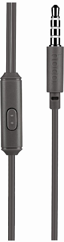 Проводные наушники M14 Universal Earphone, вакуумные с микрофоном, HOCO, черные
