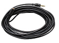 Удлинитель Jack 3.5 (5м), черный