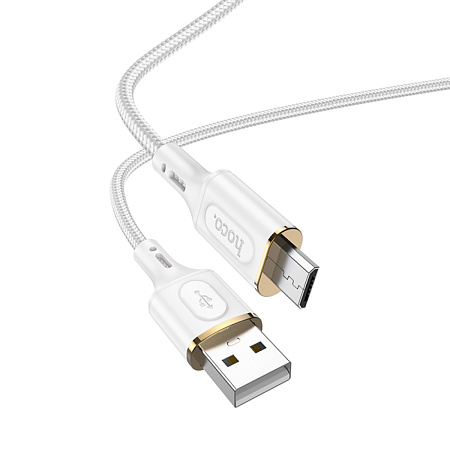 USB Кабель Micro, HOCO, X95, белый
