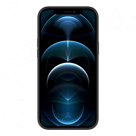 Чехол силиконовый для iPhone 12 Pro Max (6.7), X-CASE, черный