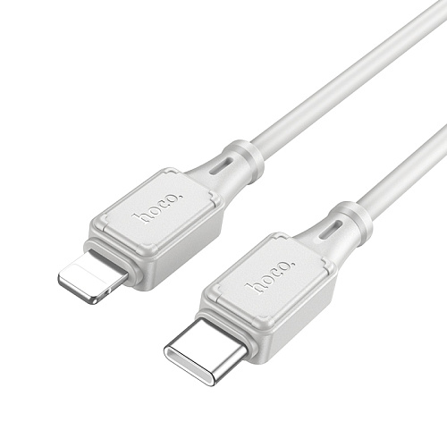 Кабель Lightning to Type-C (PD), HOCO, X101, 1м, серый