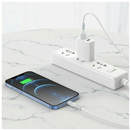 USB дата кабель Lightning, HOCO, X65, белый