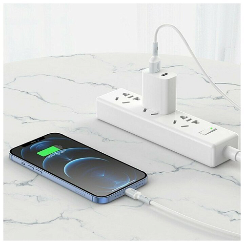 USB дата кабель Lightning, HOCO, X65, белый