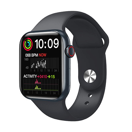 Часы Smart Watch HW17 с измерением давления, черные