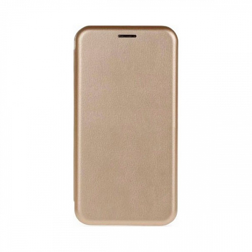 Чехол-книжка для Xiaomi Mi 8 Lite/ Note 6, боковой, золотой