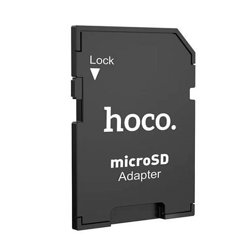 Переходники с micro SD на SD (HB22), HOCO, черный