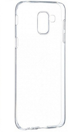 Чехол силиконовый для Samsung J810G Galaxy J8 (2018), прозрачный