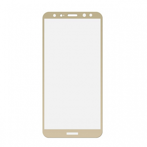 Защитное стекло на Huawei Mate 10 Lite/Nova 2I, 3D, золотой, X-CASE