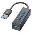 USB Hub на 4 Usb, Z6 Dream, черный