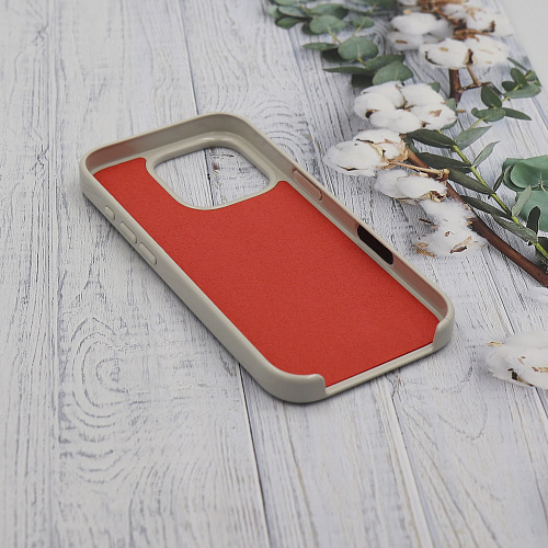 Чехол-накладка для iPhone 16 Pro, глянцевый, магнитный (MagSafe), без лого, X-CASE, белый