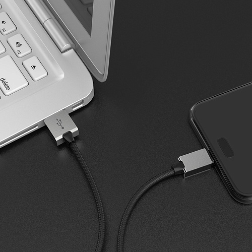 USB Кабель Micro, HOCO, U49, черный